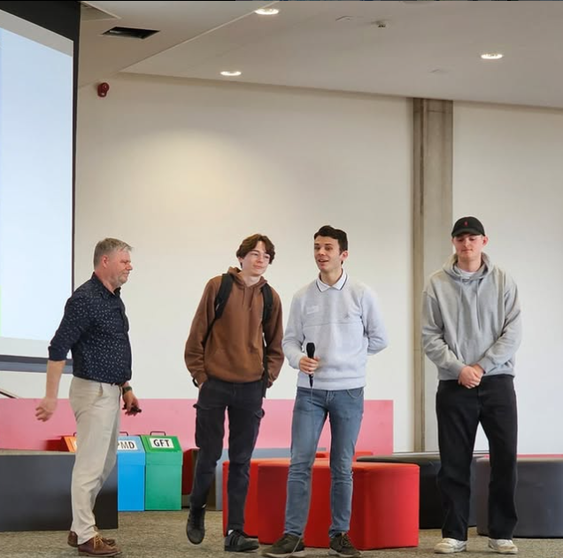 me pitching the concept